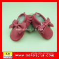 Italian style hot sale in italian maket 2015 baby girl flat infant shoes with small child